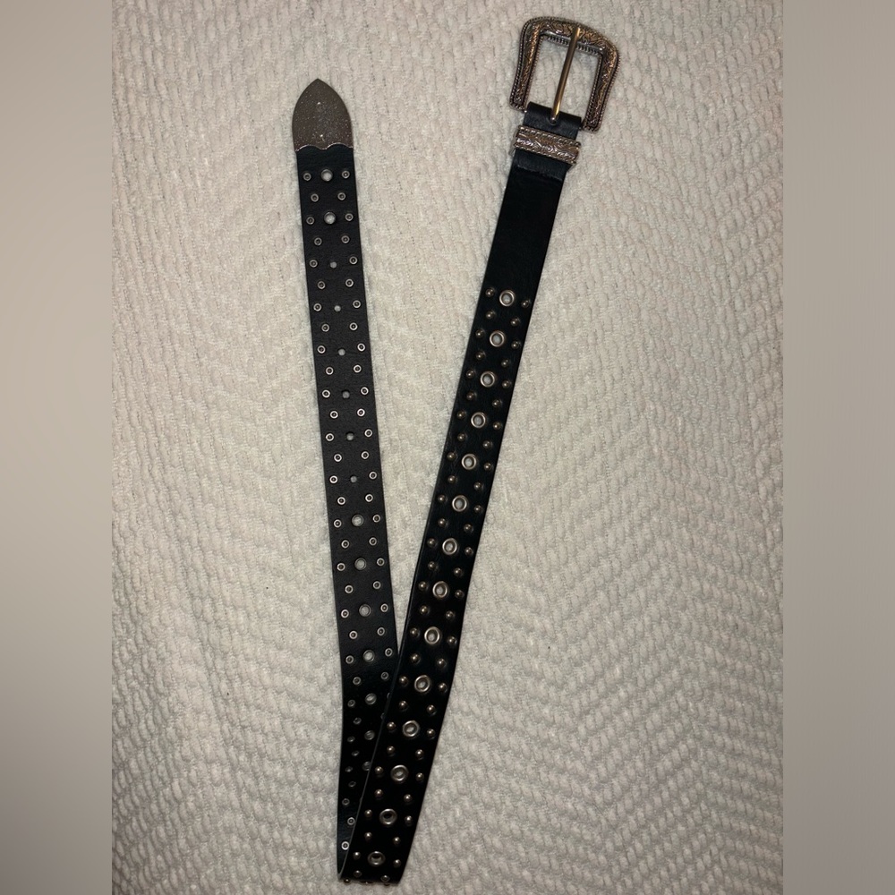 Silver Buckle Belt